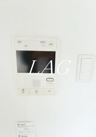 セキュリティ　モニター付きインターホンです。