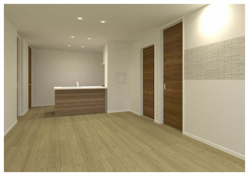 その他部屋・スペース　完成予想図／家具等は配置のイメージで物件に付属しておりません