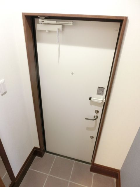 玄関　シューズボックス付きの玄関です