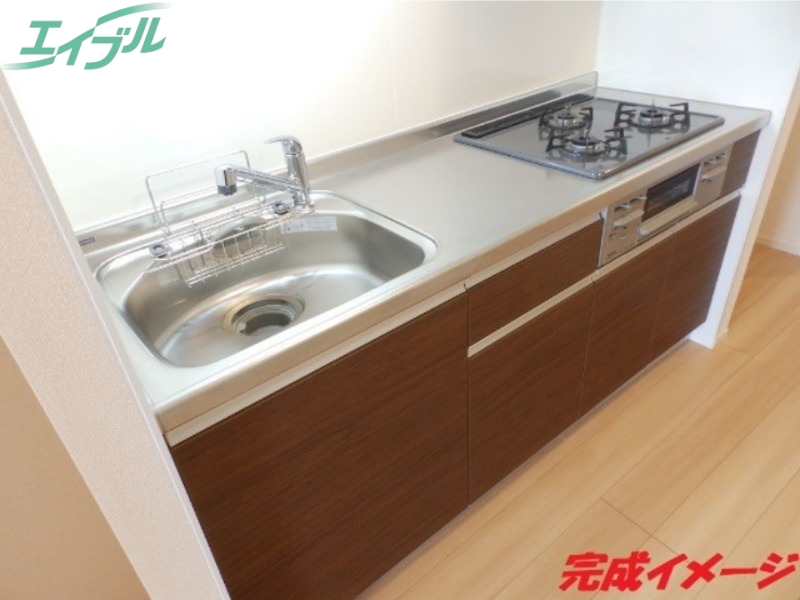 キッチン　同物件別室写真