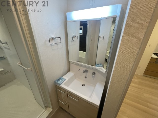 洗面設備　洗濯機置き場付き♪