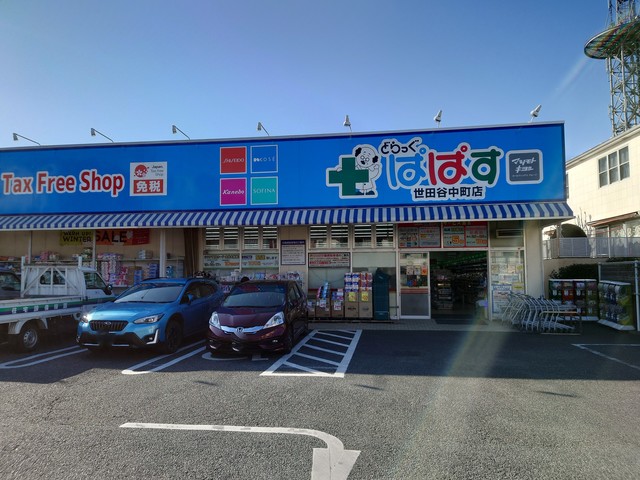 ドラックストア　どらっぐぱぱす世田谷中町店（ドラッグストア）まで404m