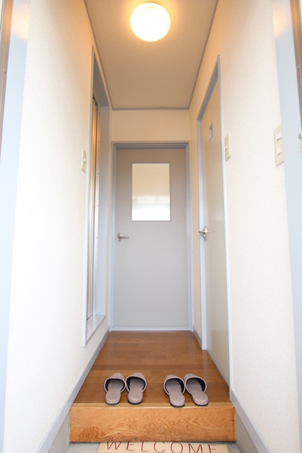 玄関　明るい玄関