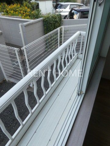 バルコニー　フラワーボックスになります