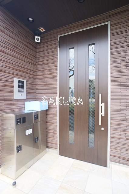 セキュリティ　女性の方でも安心のモニター付きオートロック♪