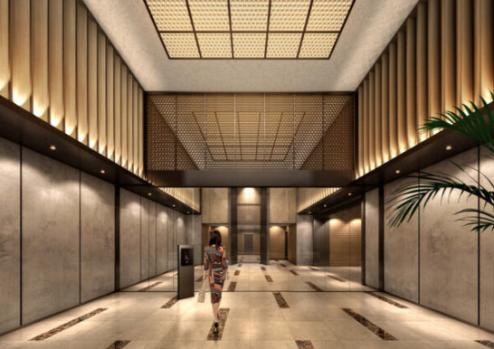 ロビー　スプランディッド本町グラン　エントランス