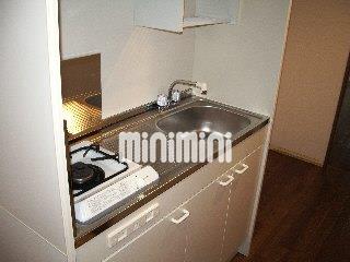 キッチン　１口ガスコンロ付キッチン