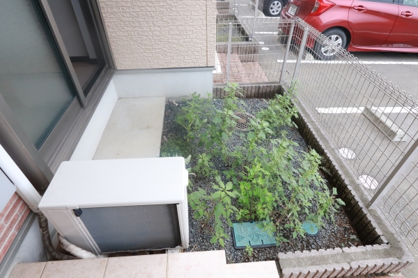 庭　専用庭付きです♪