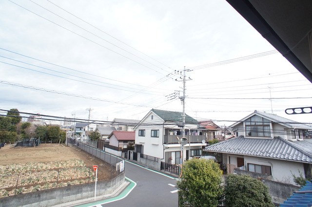 眺望　バルコニーからの眺めです♪さえぎるものはありません！