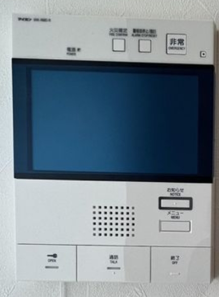 セキュリティ　☆モニター付きインターホン☆