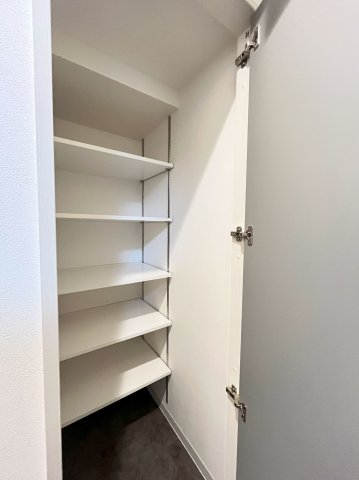 収納　大きなスペースがあり、収納には困りません