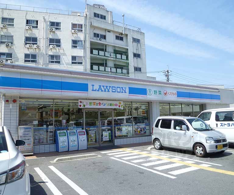 コンビニ　ローソン 烏丸久世橋店（コンビニ）まで200m