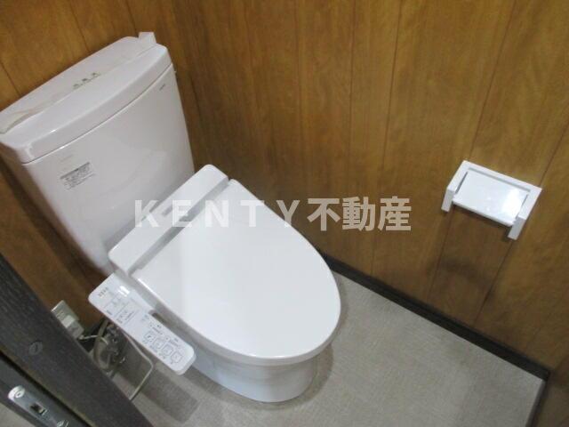 トイレ　ゆったりとした空間のトイレです