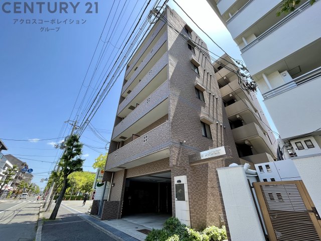 建物外観　オートロック付きで安心のセキュリティ♪