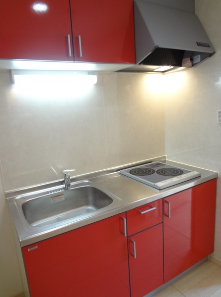 キッチン　お掃除も楽々のIHキッチンです