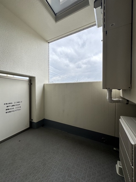 バルコニー　別部屋参考写真です