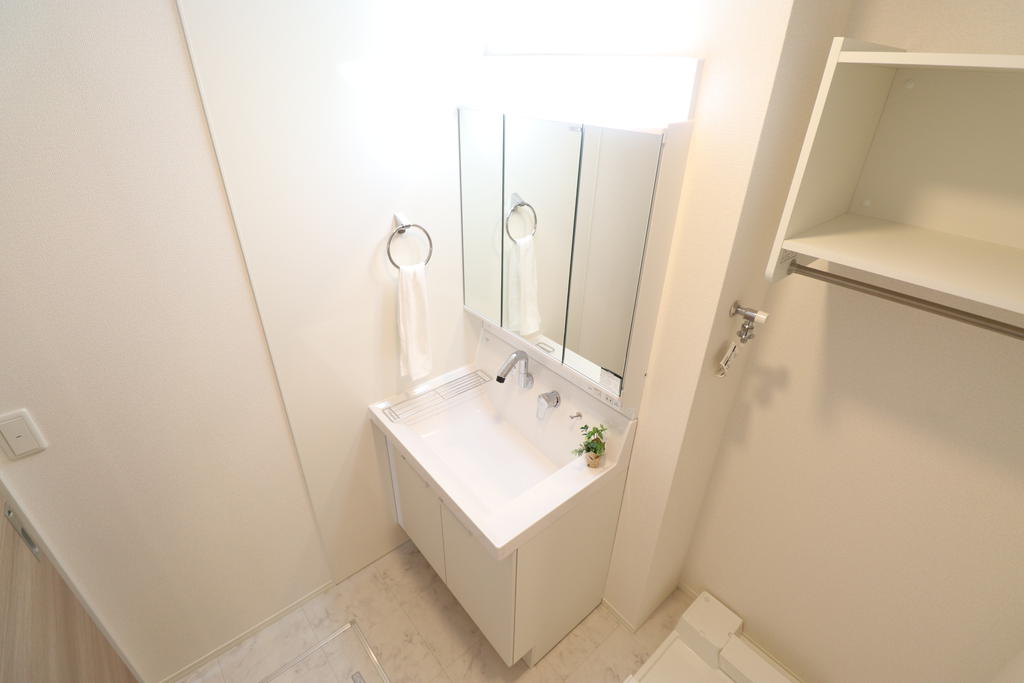洗面設備　洗面スペースです！