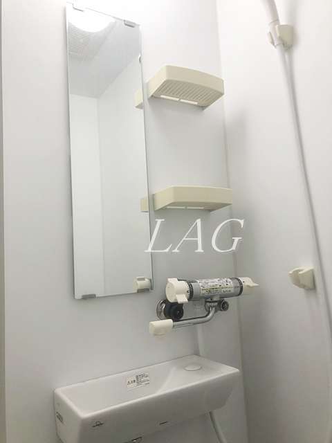 洗面設備　洗面台です。