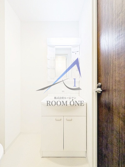 洗面設備　洗面台です。