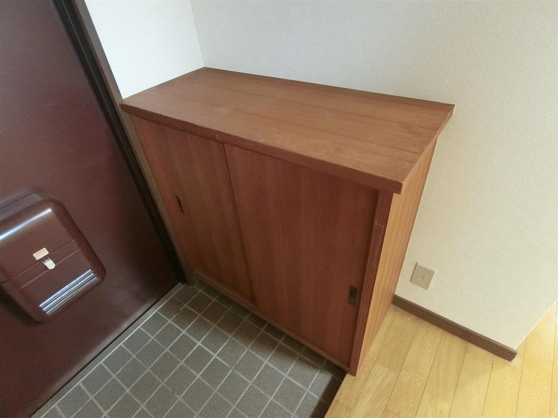 玄関　シューズボックス付きの玄関♪