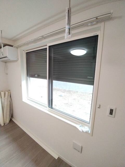 セキュリティ　建築中の写真となります。