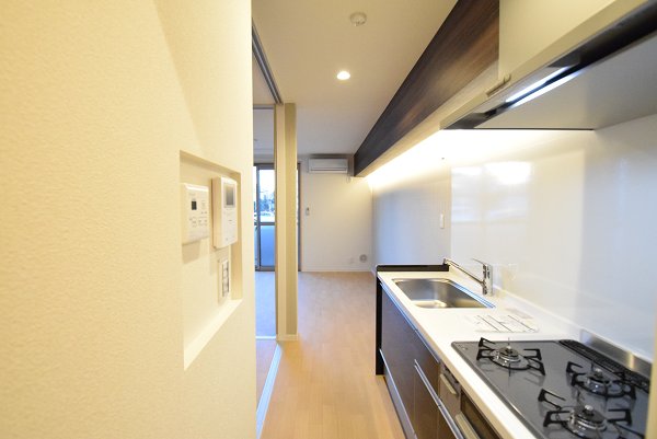 キッチン　3口ガスコンロ