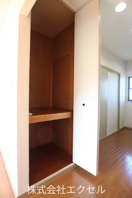 収納　広々とした収納