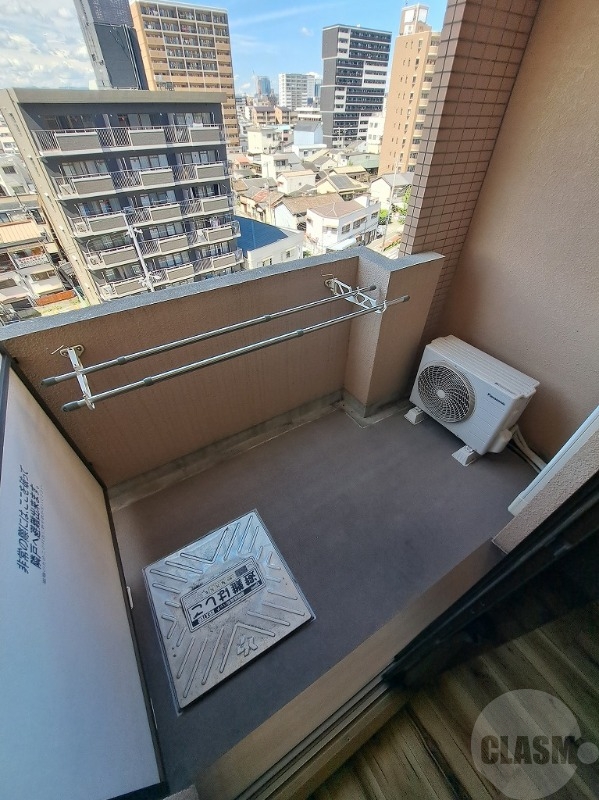 バルコニー　北向きバルコニー♪