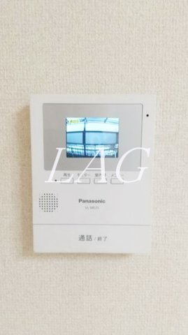 セキュリティ　モニター付きインターフォンです。