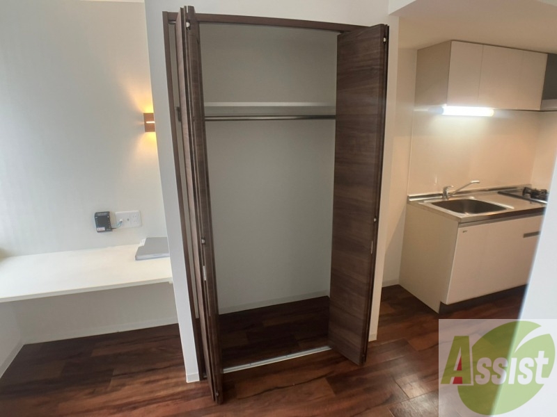 収納　収納です。お部屋もすっきり片付きますよ～！