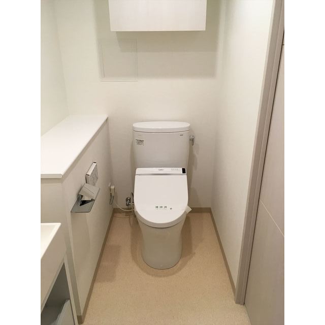 トイレ　ゆったりとした空間のトイレです