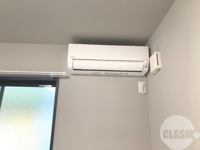 その他設備　エアコンは欠かせません♪