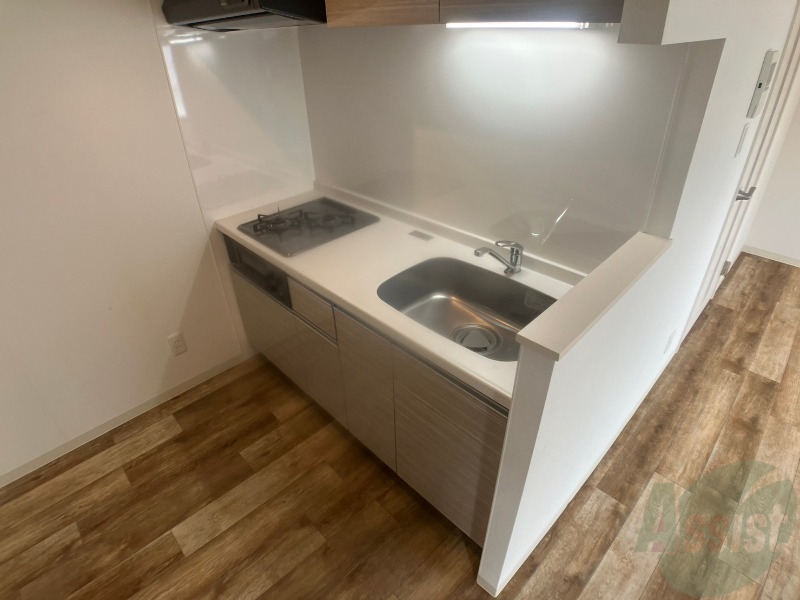 キッチン　キッチンはスペースも広々していて使いやすそうですよ！