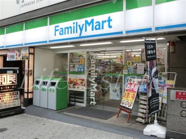 コンビニ　ファミリーマート谷町一丁目店（コンビニ）まで34m