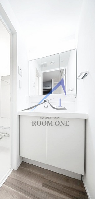 洗面設備　洗面台です。