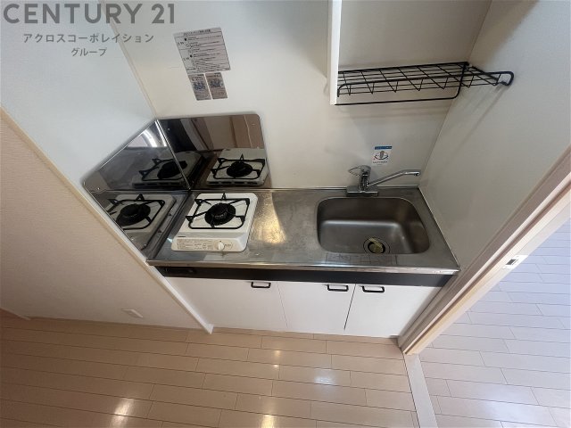 キッチン　ガスコンロあり！