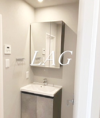 洗面設備　洗面台です。