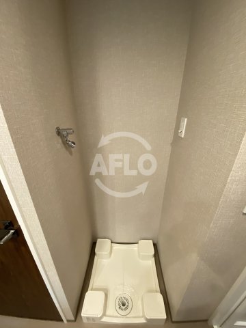 洗面設備　シティタワー梅田東　洗濯機置場