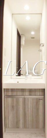 洗面設備　洗面台です。