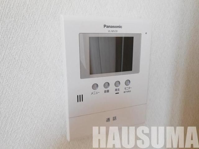 セキュリティ　モニター付インターホン※他号室参考写真です