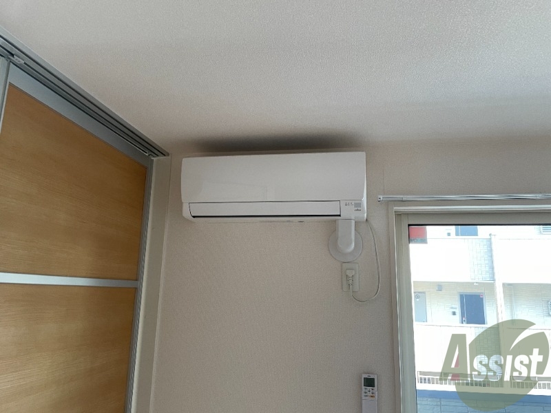 その他設備　エアコン設置済みです。これからの時代は欠かせませんよ。