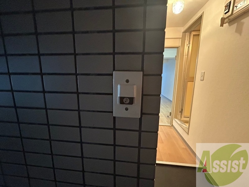 セキュリティ　来客時にはこちらのチャイムが鳴りますよ。