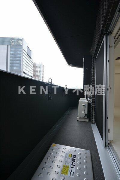 バルコニー　陽当たり良好なバルコニーです