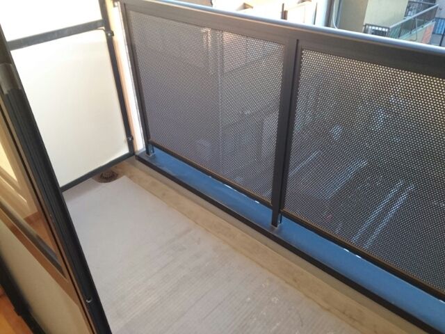 バルコニー　落ち着いた時間を過ごせるバルコニーです