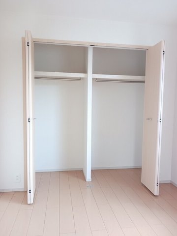 収納　たっぷりとした収納スペースです