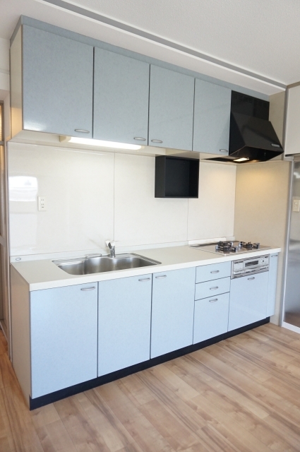 キッチン　システムキッチンは使い勝手がよくお料理の幅も広がります