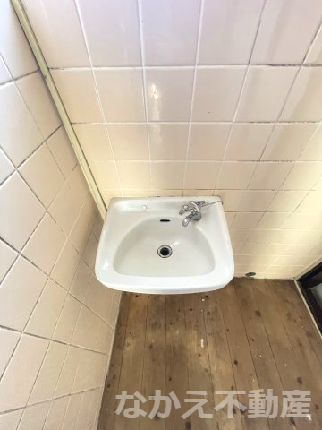 洗面設備　広い洗面スペース