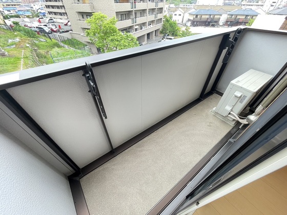 バルコニー　※別部屋の写真です