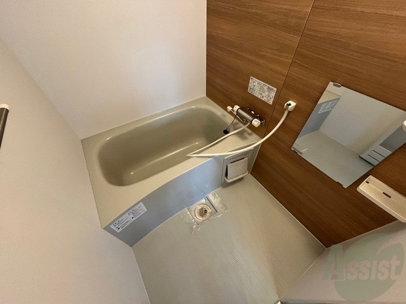 バス・シャワールーム　誰にでも使いやすい混合水栓です！便利ですね。