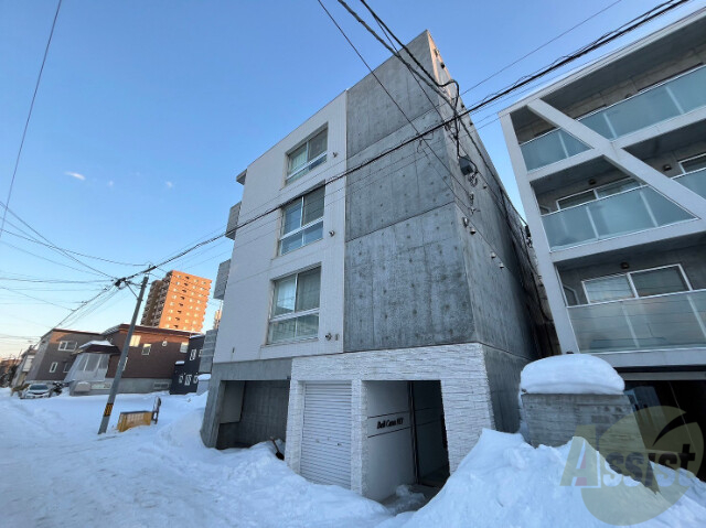 建物外観　札幌市東区北１７条東「ベルカーサＮ１７」